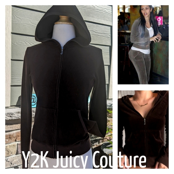 Y2K Juicy couture Track hoodie - Picture 1 of 3